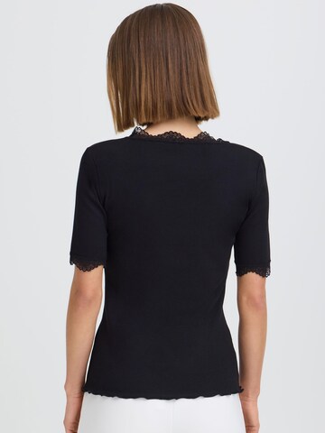 Oxmo T-Shirt ' OXNSuna Lace ' in Schwarz