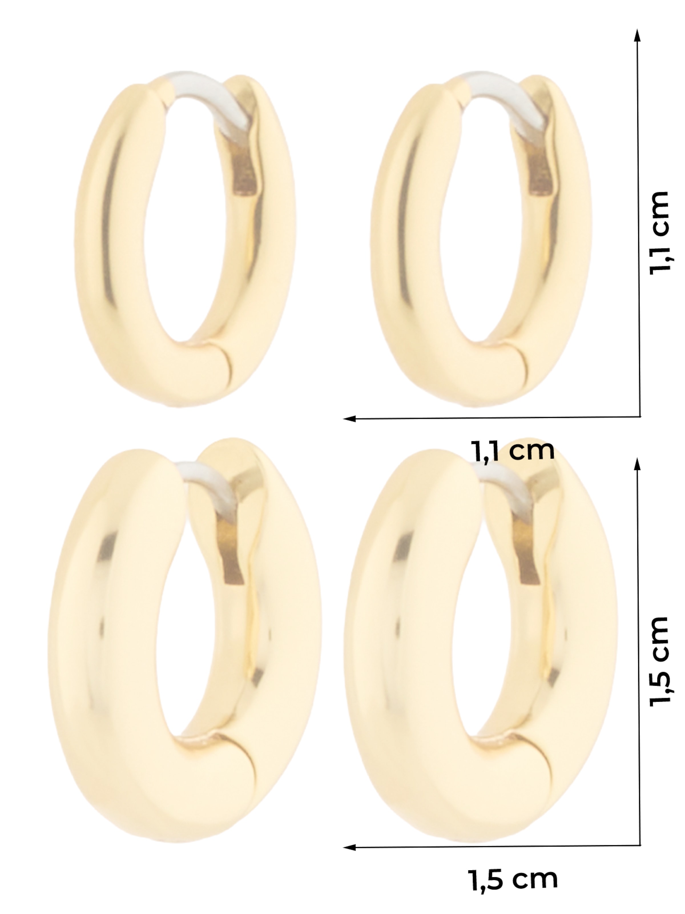 Boucles d'oreilles & Other Stories en or