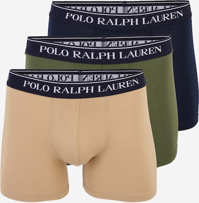 Polo Ralph Lauren Bokserishortsit värissä hiekka / laivastonsininen / oliivi / valkoinen, Tuotenäkymä