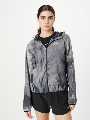 NIKE Sportjacke in Schwarz: predná strana