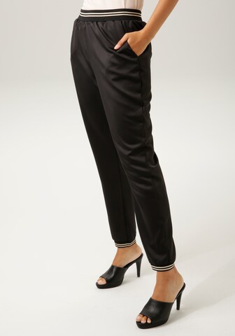 Aniston CASUAL Regular Hose in Schwarz