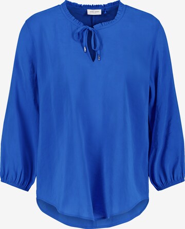 GERRY WEBER Blouse in Blauw: voorkant