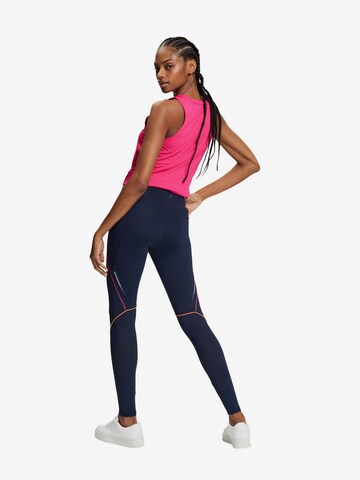 ESPRIT SPORT Skinny Workout Pants in Blue