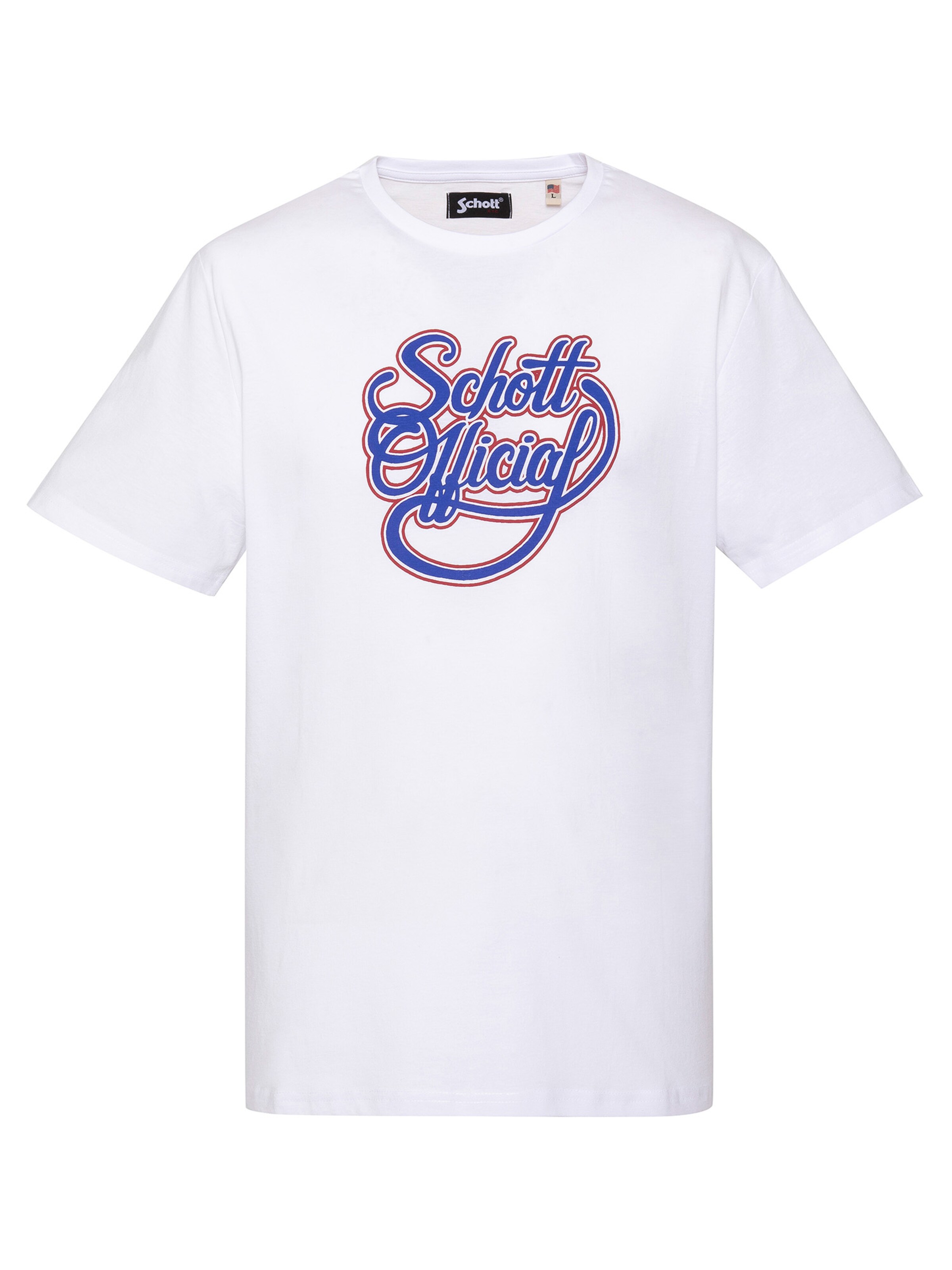 Schott NYC Shirt‌ in Weiß: Vorderseite