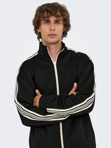 Only & Sons - Sudadera con cremallera 'ONSRIBER' en azul