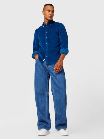 TOMMY HILFIGER - Regular Fit Camisa em azul