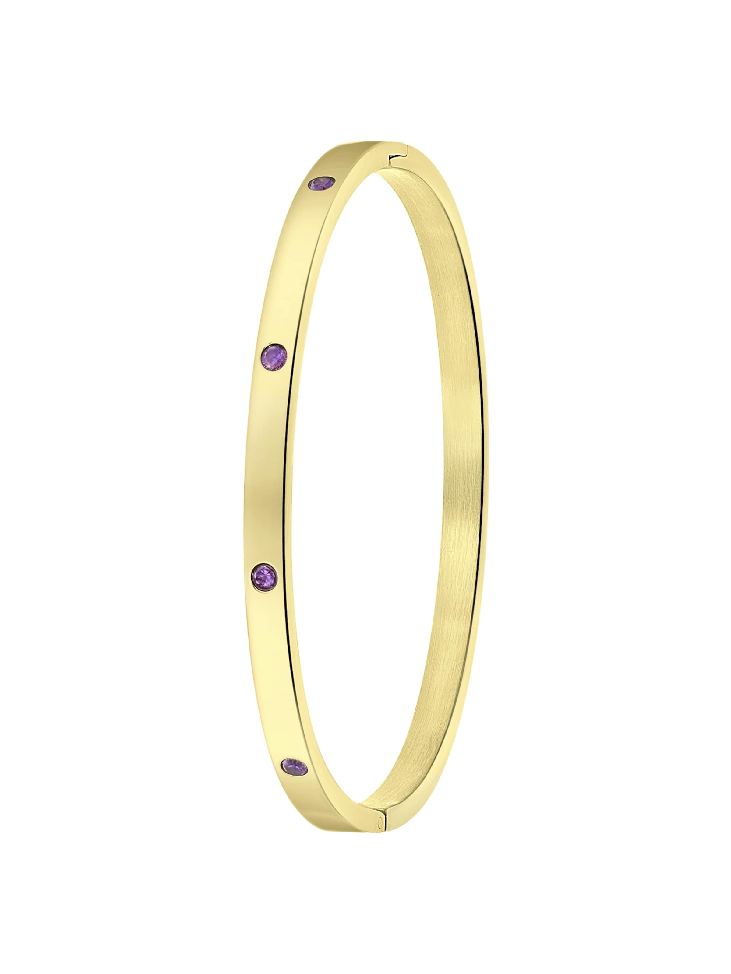 Lucardi Armband in Gold: Vorderseite