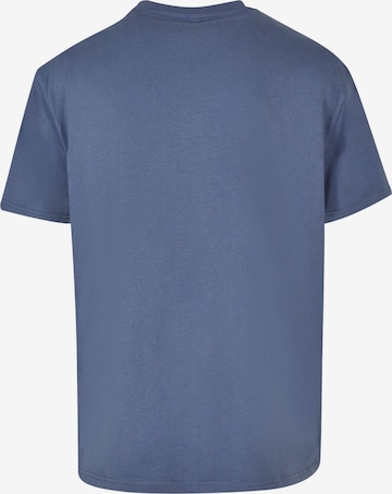 MT Upscale Тениска 'Drama I choose' в синьо