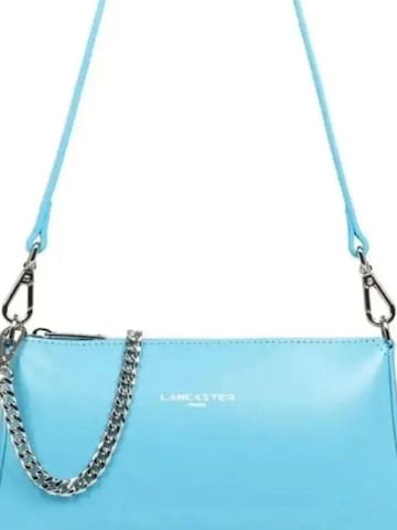 Sac bandoulière 'Lancaster Sac trotteur Zippée Suave Even Bleuatoll' LANCASTER Paris en bleu : devant