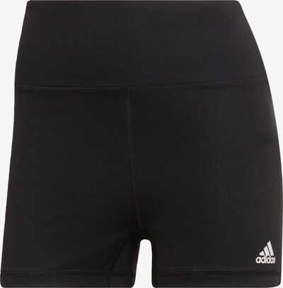 ADIDAS PERFORMANCE Sportsbukse i svart / hvit, Produktvisning