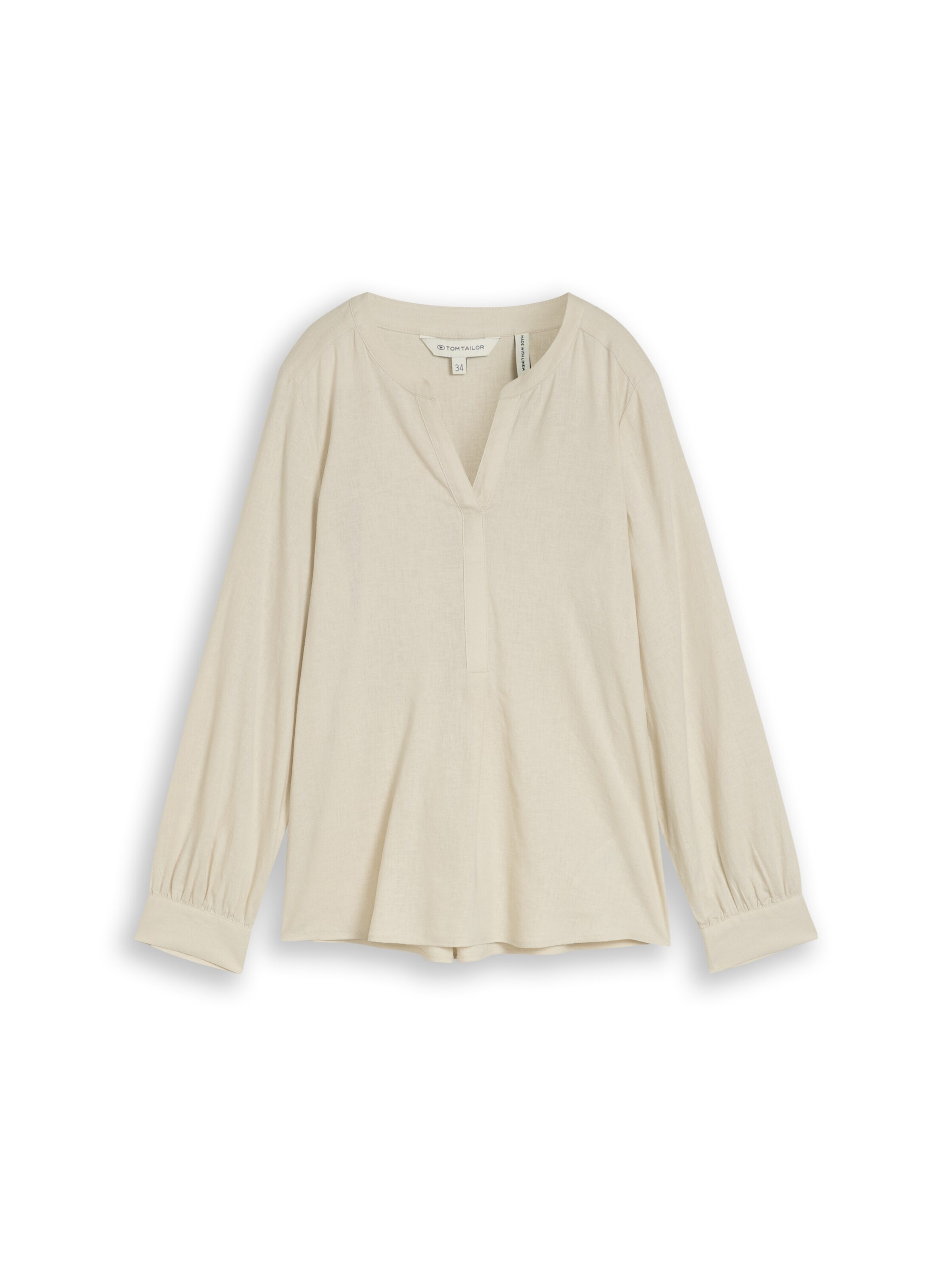 TOM TAILOR Blouse in Brown: front