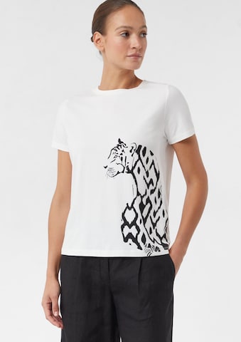 Maglietta di COMMA in bianco: frontale