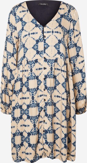 COMMA Dress in Beige / Cyan blue, Item view