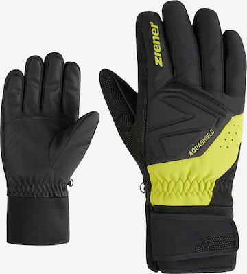 ZIENER Sporthandschuhe 'Gatis' in Schwarz: Vorderseite