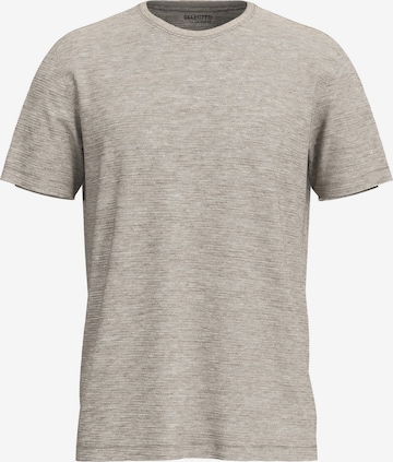 SELECTED HOMME - Camisa 'Aspen' em cinzento: frente