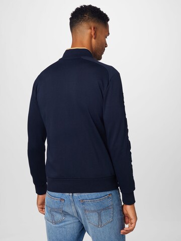 Hackett London Zip-Up Hoodie in Blue