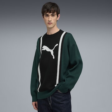 PUMA Sweater 'Future Archive' in Green: front