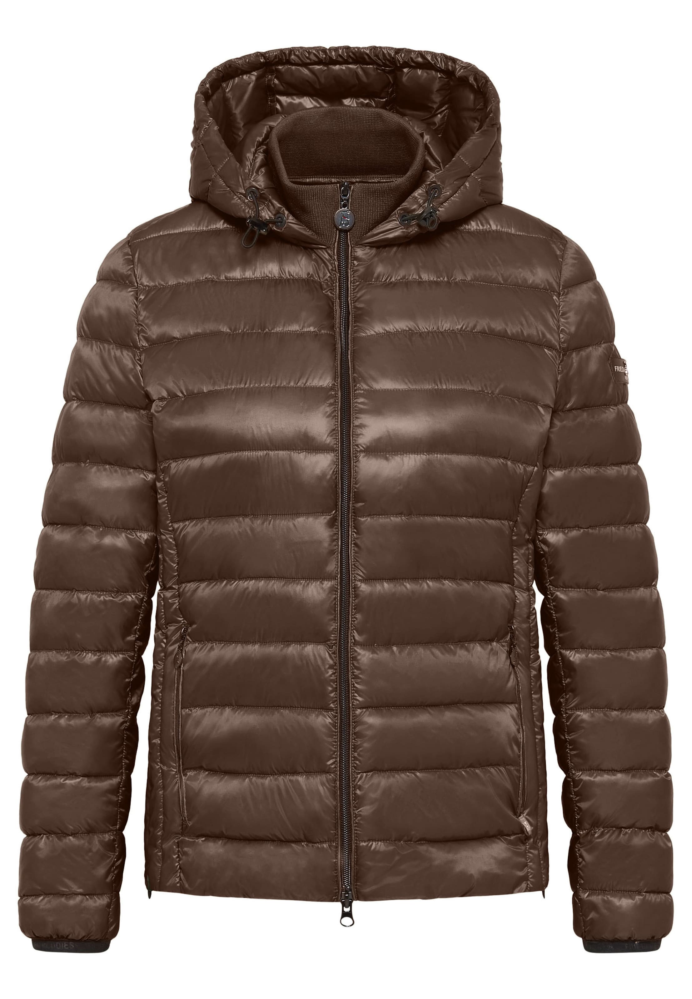 Frieda & Freddies Between-Season Jacket in Brown: front
