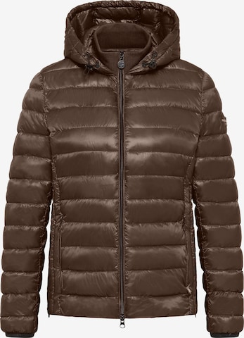 Frieda & Freddies Between-Season Jacket in Brown: front