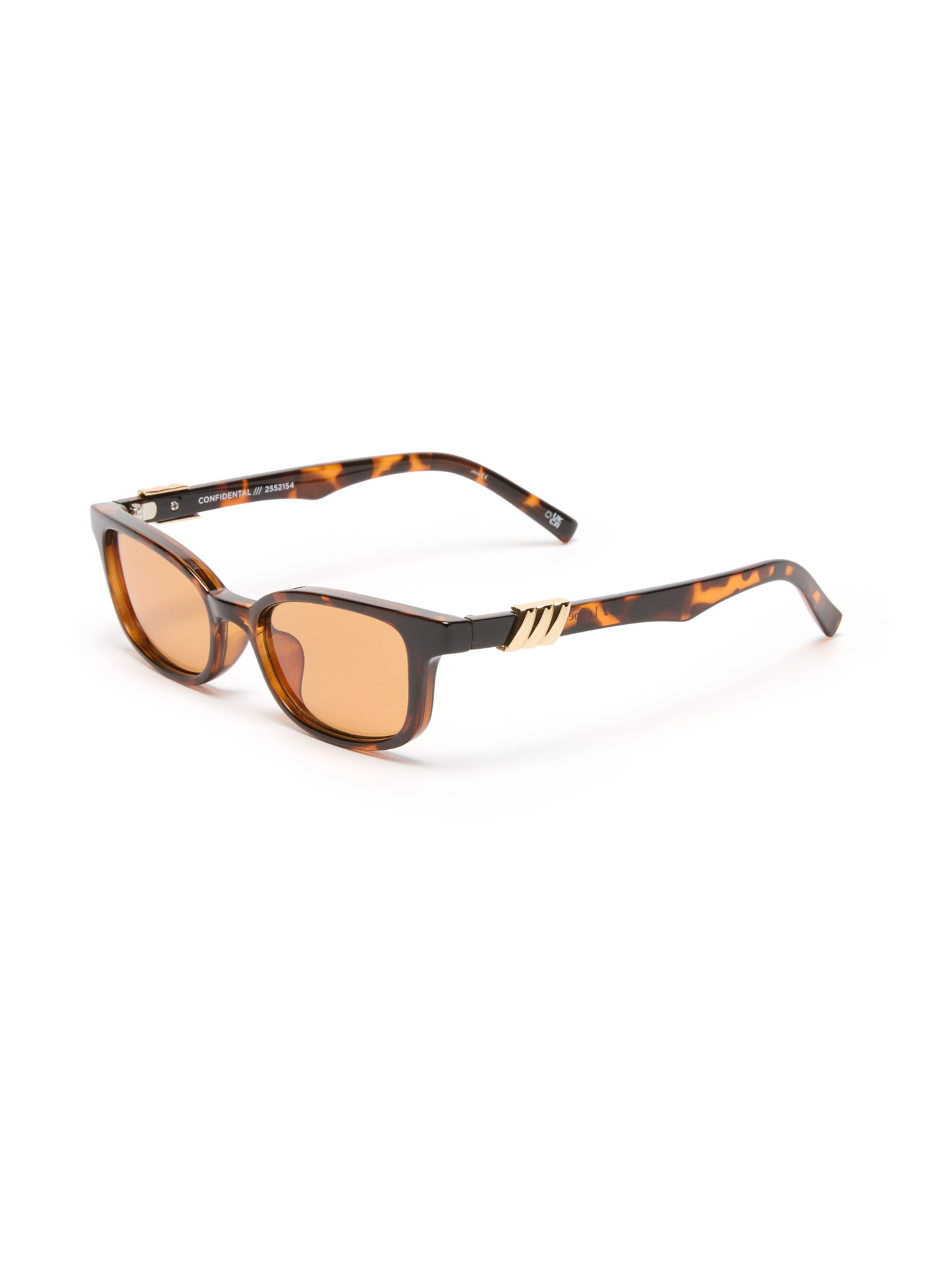 【関税込み】Le Specs ブラウン Confidential サングラス LE SPECS Sunglasses 'CONFIDENTIAL' in Dark Brown | ABOUT YOU