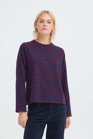 T-shirt Pulz en rouge : devant