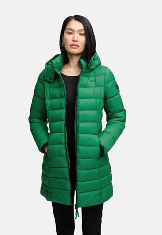 MARIKOO Wintermantel 'Abendsternchen' in Groen