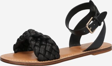 ALDO Páskové sandály 'Tressa' – černá: přední strana