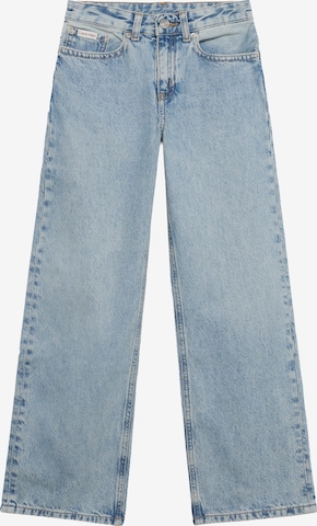 mėlyna Calvin Klein Jeans Plačios klešnės Džinsai: priekis