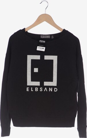 Elbsand Sweatshirt & Zip-Up Hoodie in S in Black: front