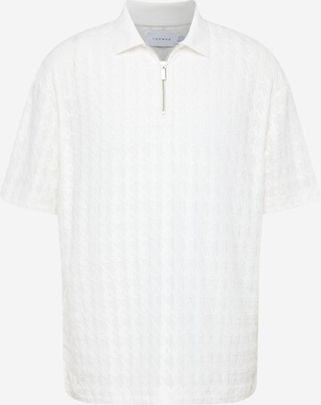 TOPMAN Тениска в бяло: отпред