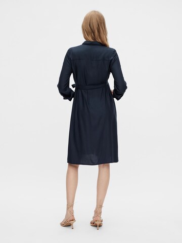 MAMALICIOUS Shirt Dress 'Mercy' in Blue