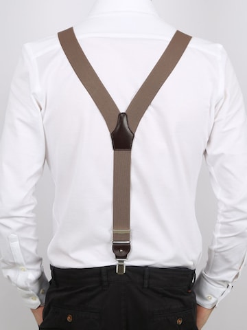 Profuomo Bretels in Bruin