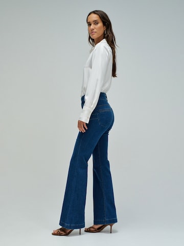 Salsa Jeans Flared Jeans 'Secret' in Blue
