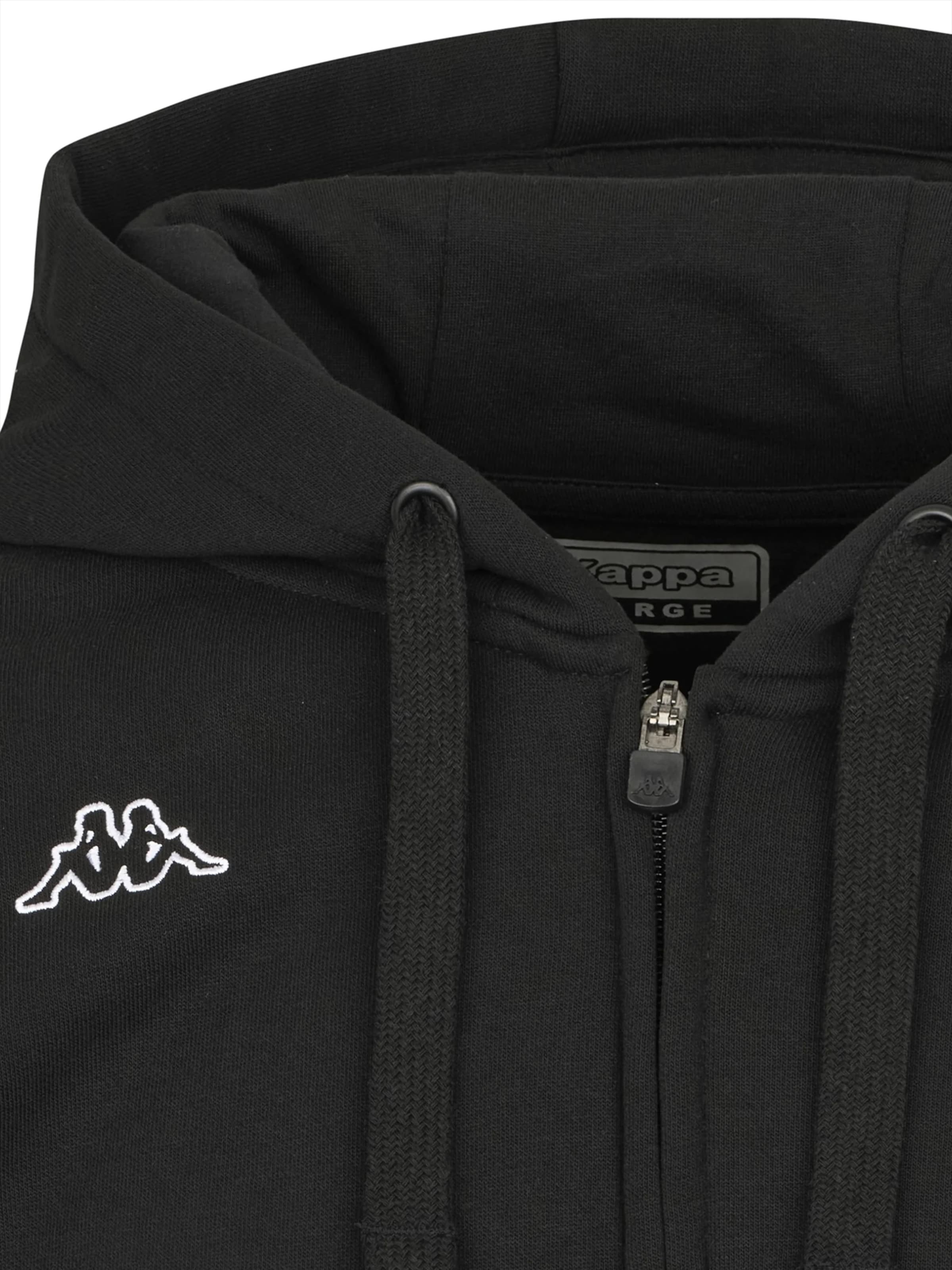 KAPPA Sweatjakke 'Truxo' i sort