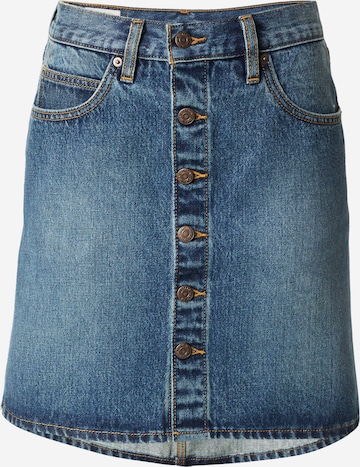 LEVI'S ® Spódnica 'Retro Button Front Skirt' w kolorze niebieski: przód