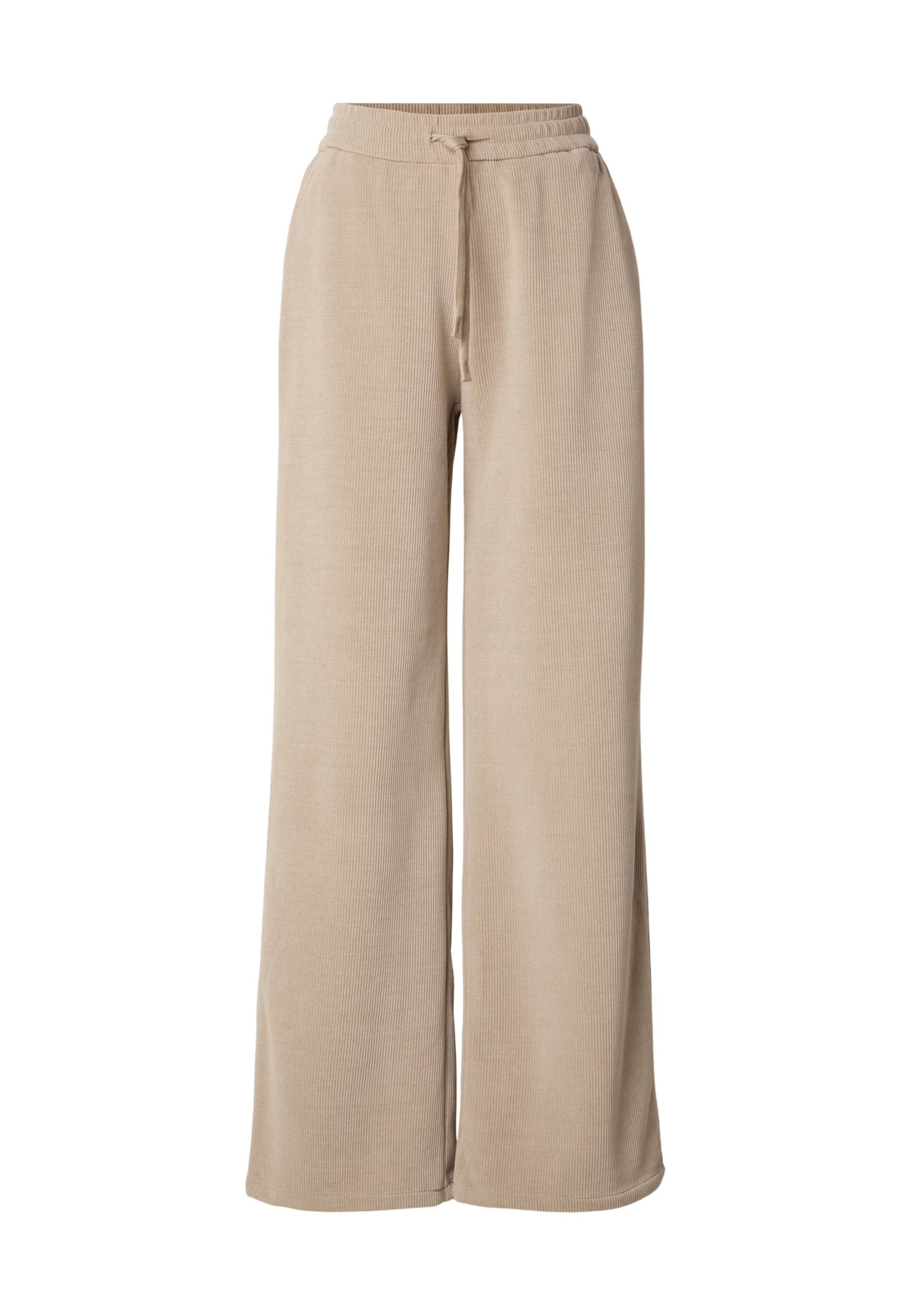 Estelou Wide Leg Hose in Braun: Vorderseite