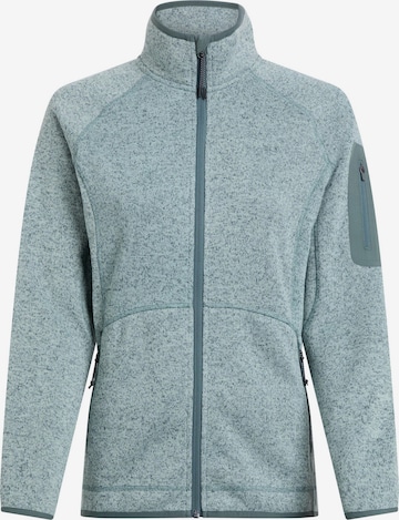 MCKINLEY Athletic Fleece Jacket 'Skeena' in Green: front