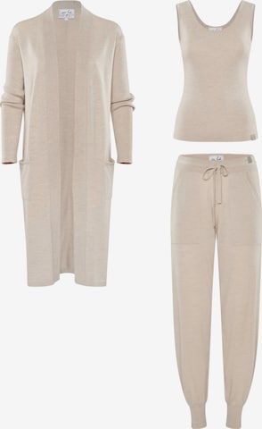 YOU LOOK PERFECT Huispak in Beige: voorkant