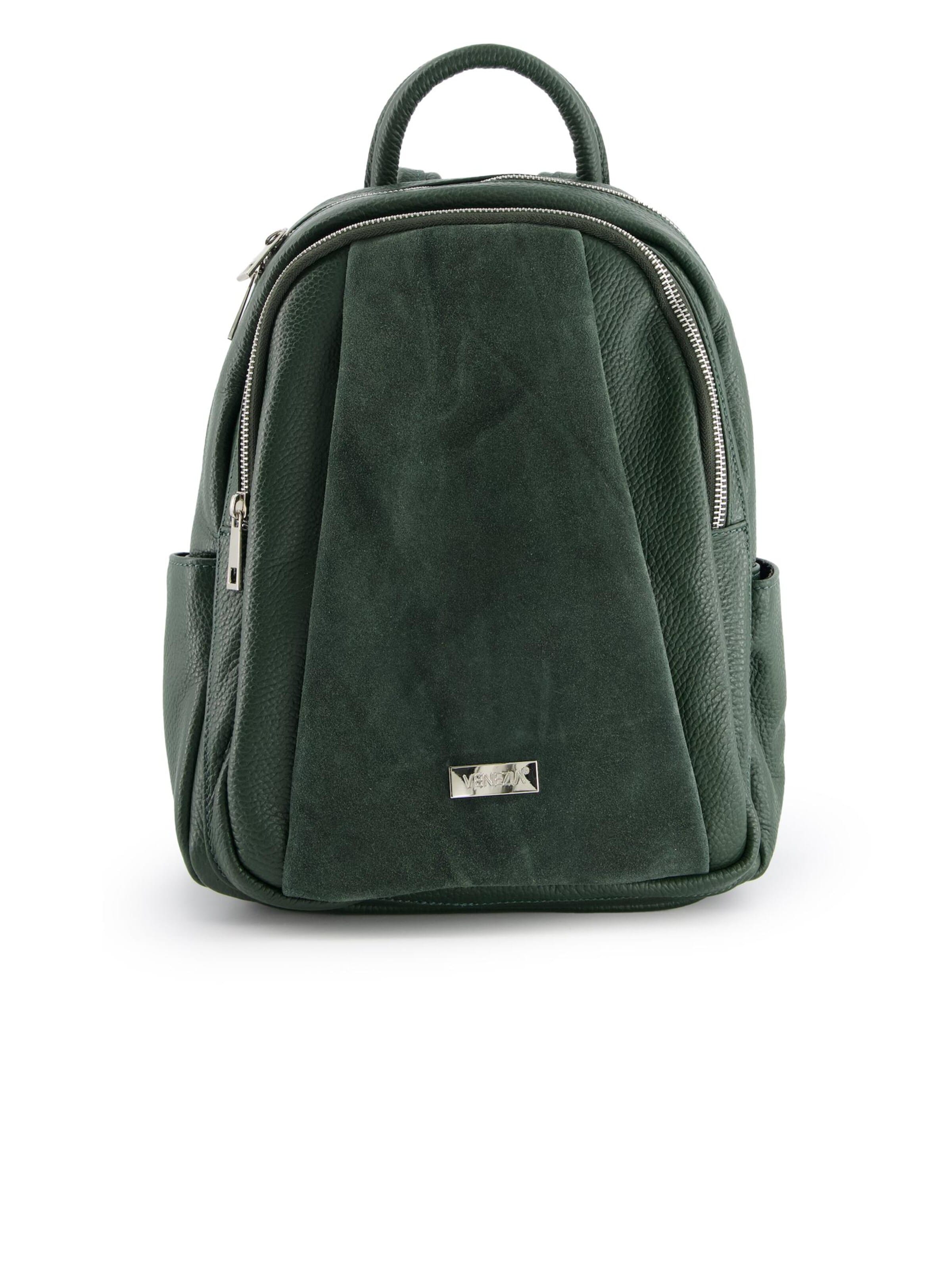 VENEZIA Rucksack 'Venezia'‌‌‌‌‌‌ in Grün: Vorderseite