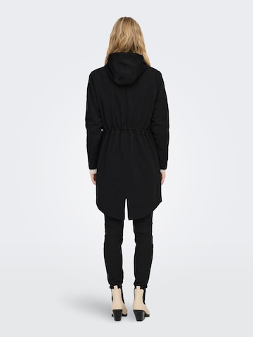 JDY Between-Seasons Parka 'Polly' in Black