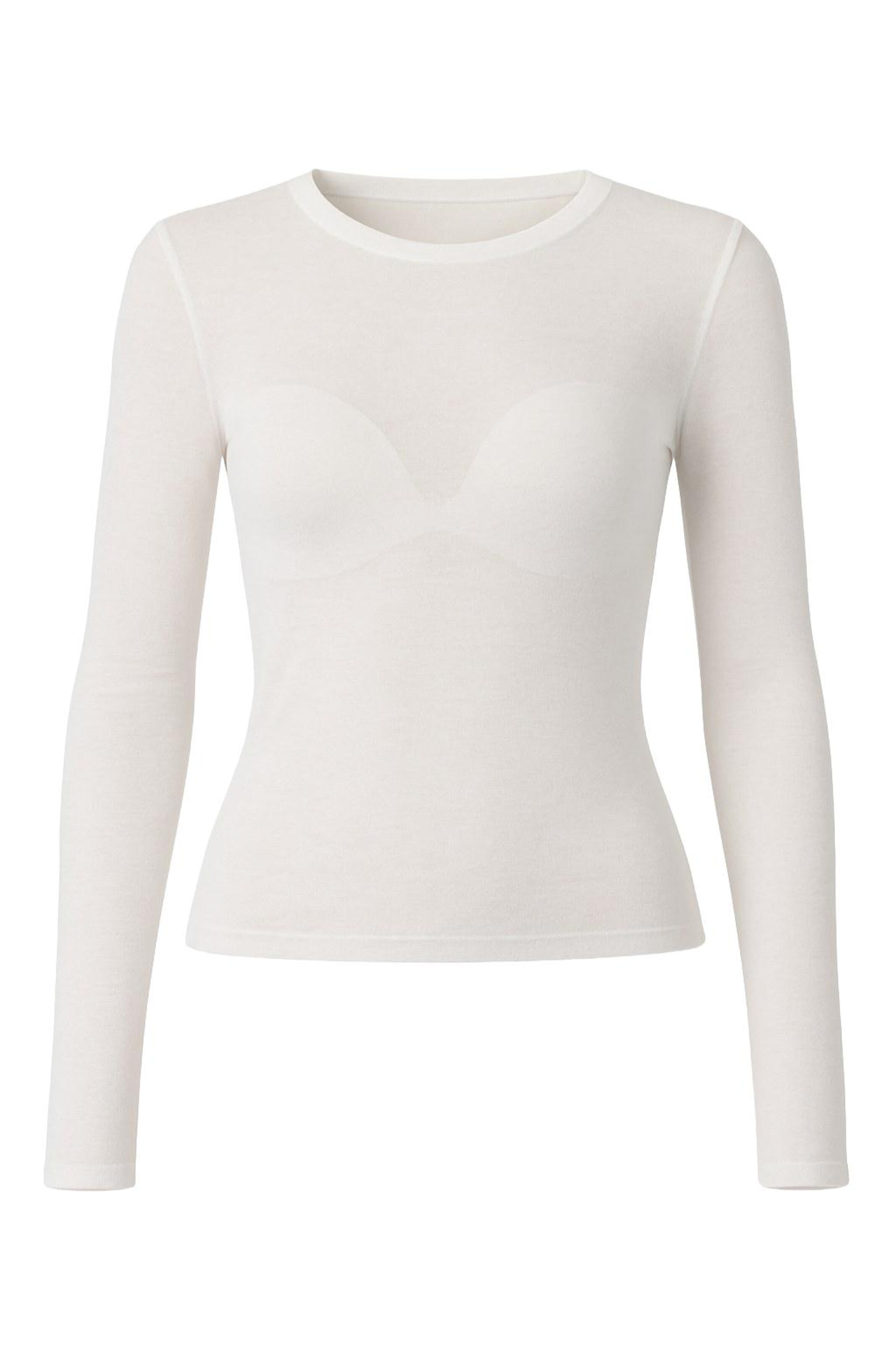 WOMAN VISION Shirt in Beige: voorkant