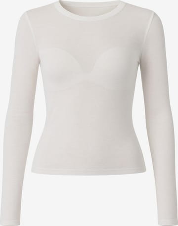 WOMAN VISION Shirt in Beige: voorkant