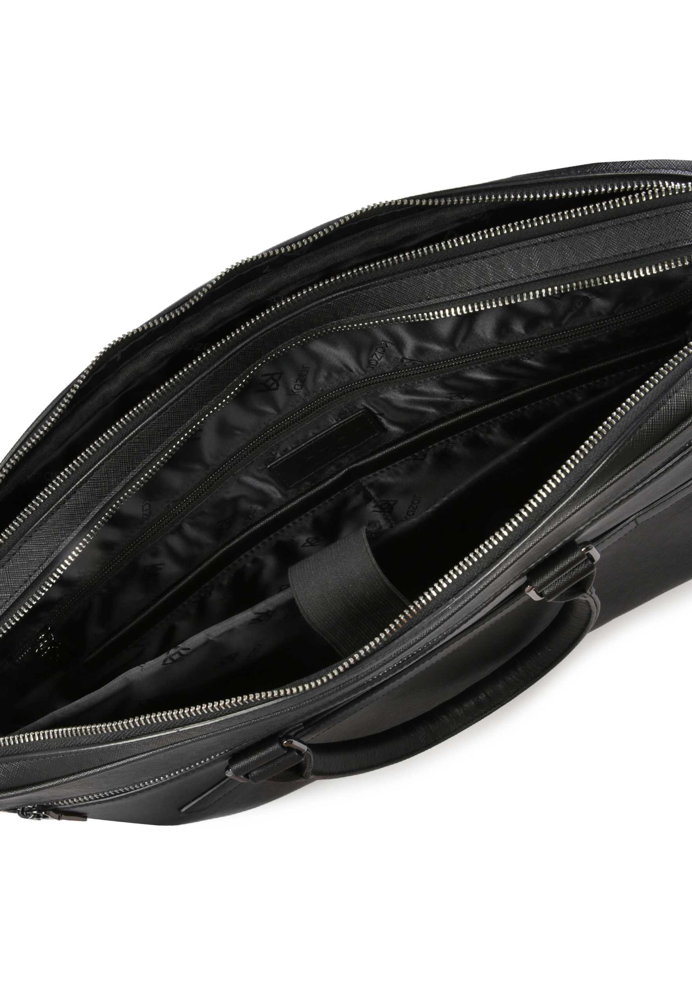 Porte-documents Kazar en noir