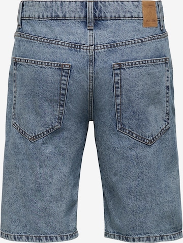 Only & Sons Regular Jeans 'Avi' in Blauw