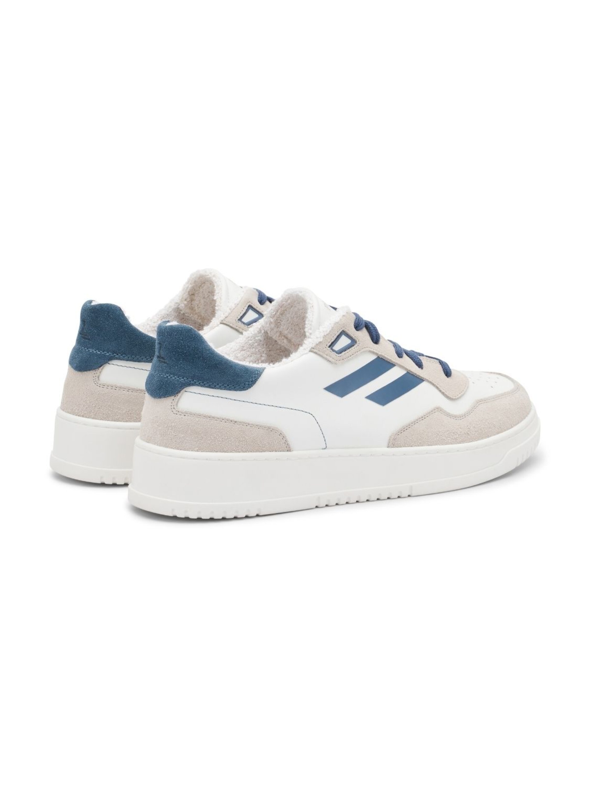 PR1MO Sneaker low 'Bianco Brillante' in Blau