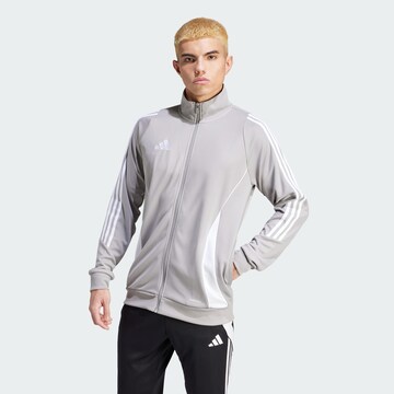 ADIDAS PERFORMANCE Outdoor jacket 'Tiro 24' in Grey: front