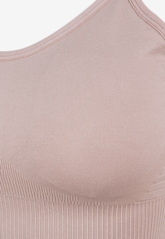 Athlecia Regular Sports Bra 'Foan' in Pink