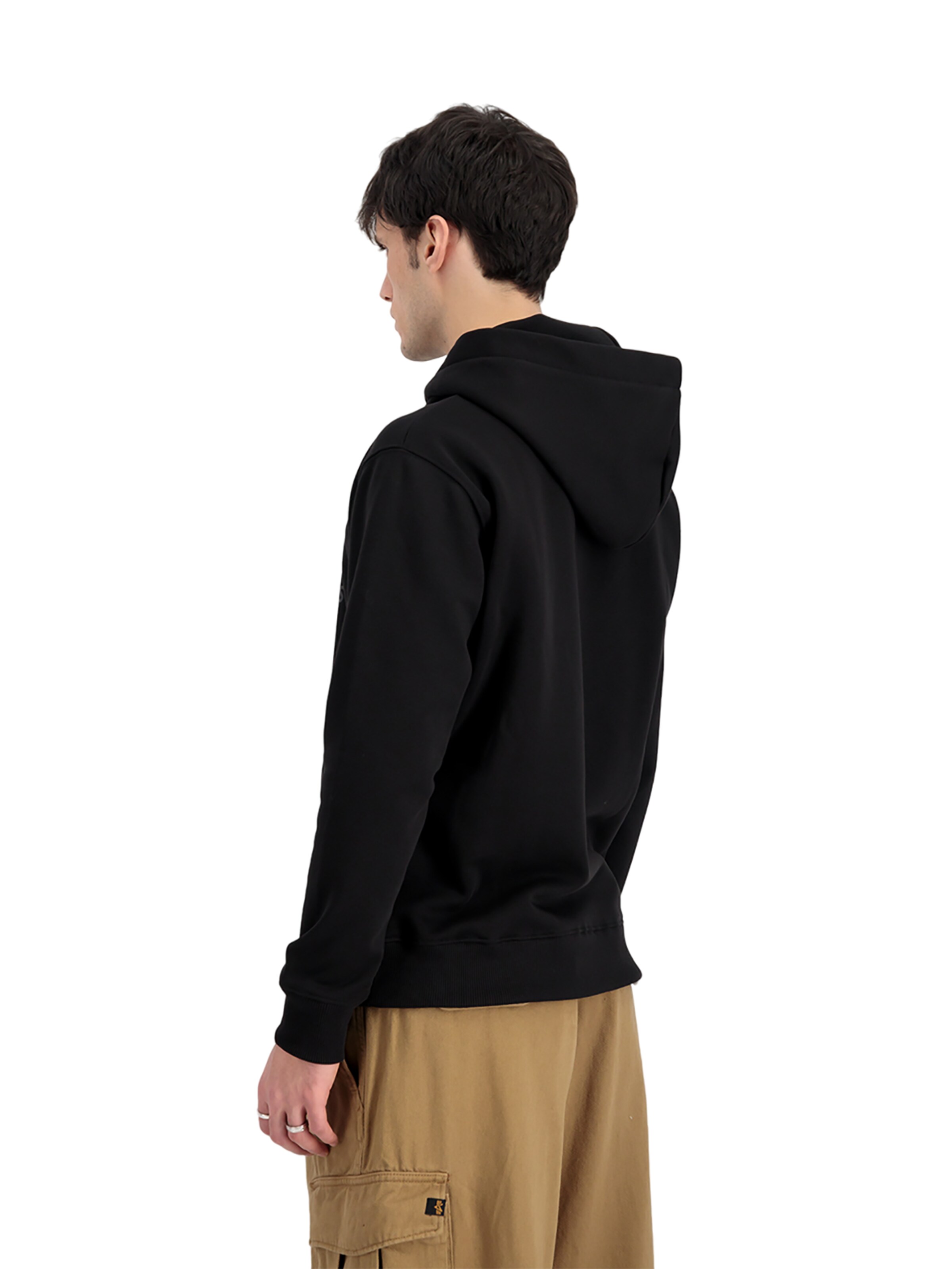 ALPHA INDUSTRIES Sweatshirt 'Basic' in Black