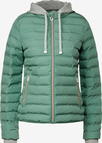 CECIL Between-Season Jacket in Green: front