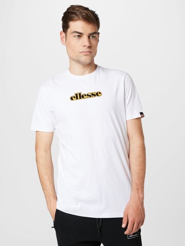 ELLESSE T-Shirt 'Siebaro' in Weiß: predná strana